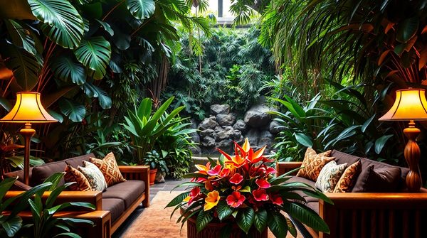 Des idées pour une décoration tropicale jungle chez vous