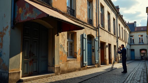 Une intervention rapide pour le dépannage de volet à Liège centre